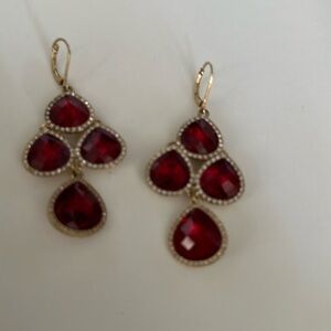 Expensive costume earrings My Christmas earrings